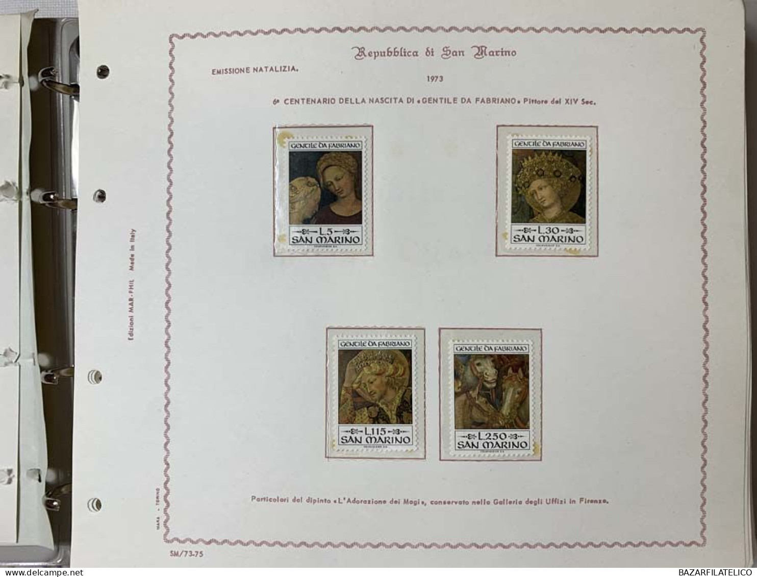 SAN MARINO COLLEZIONE DAL 1959 AL 2009 SU 4 ALBUM ROSSI G.I MNH**