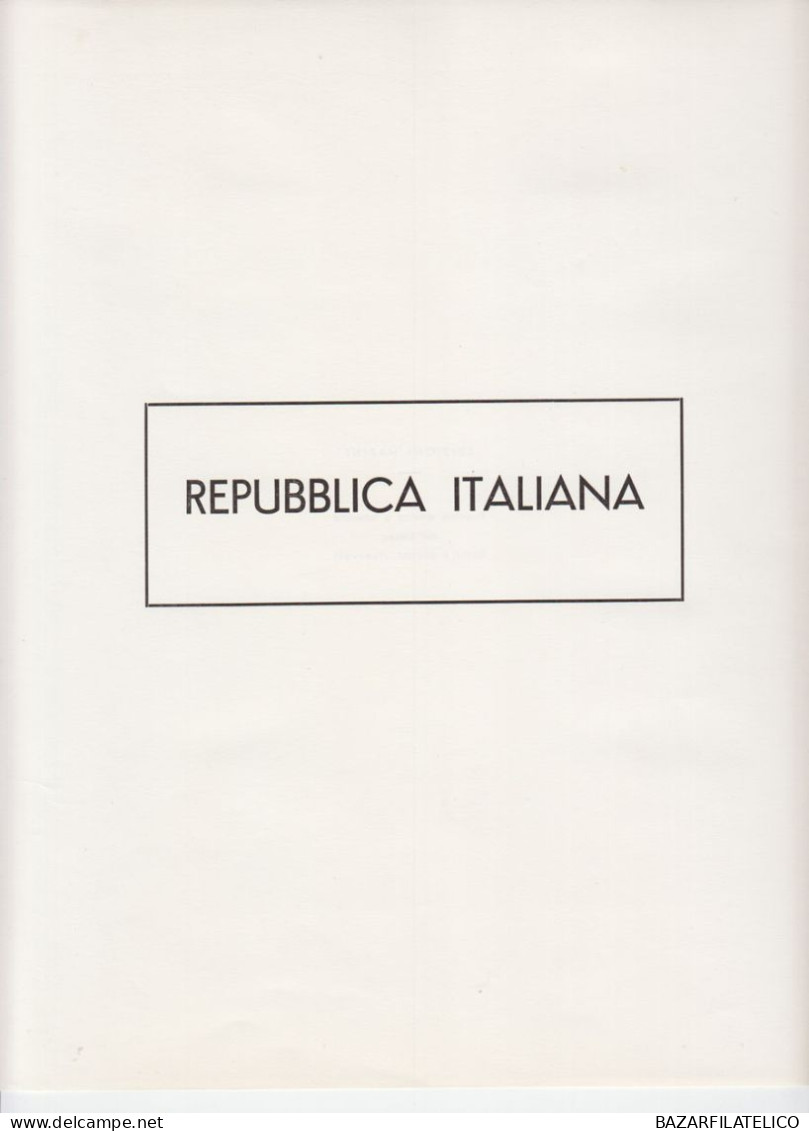 REPUBBLICA COLLEZIONE DAL 1945 AL 1998 COMPRESO ROSA B. FOGLIO G.I MNH** 4 CERT. - Lotti E Collezioni