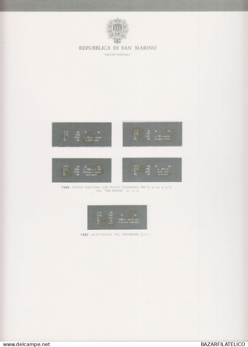 COLLEZIONE DI SAN MARINO DAL 1877 AL 1957 + SERVIZI G.O / G.I / US.