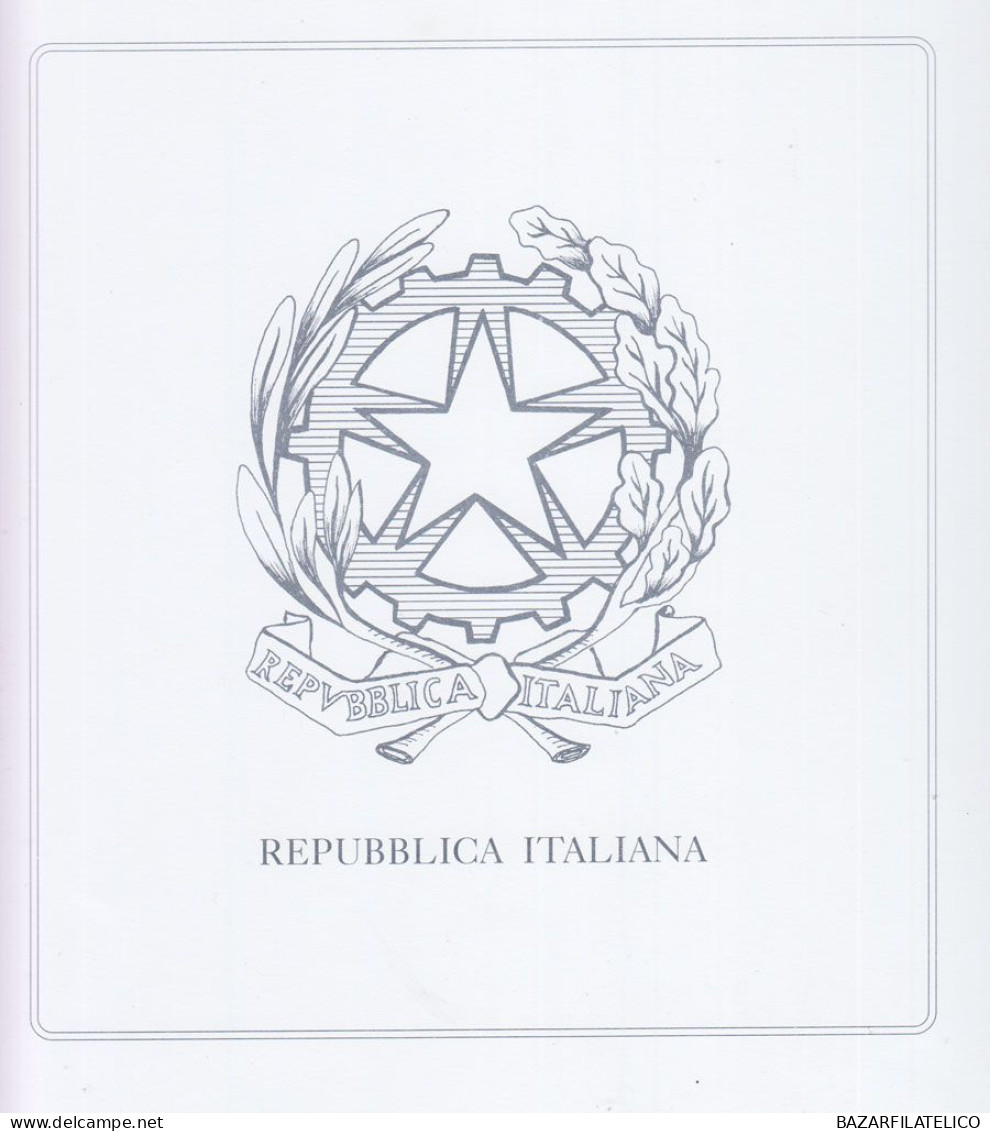 REPUBBLICA COLLEZIONE SU 2 ALBUM CON FOGLI ABAFIL DAL 1945 AL 1984 G.I MNH**