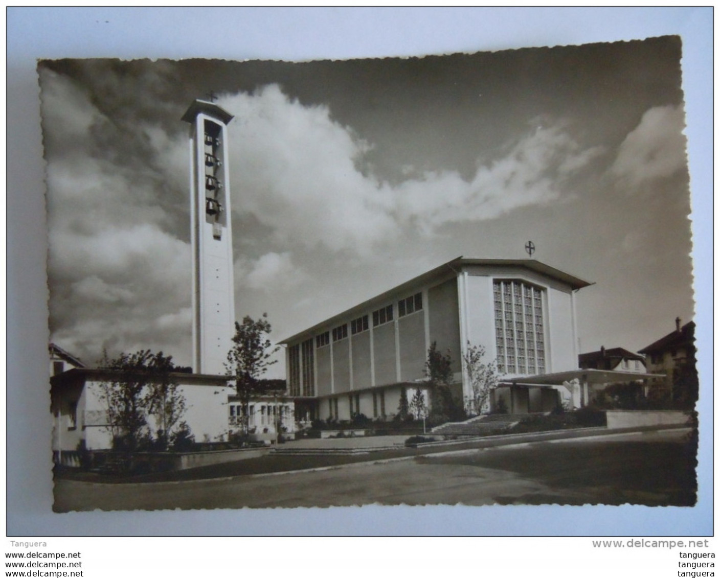 Cpsm Suisse Olten Marienkirche Circulée 1955 - Olten