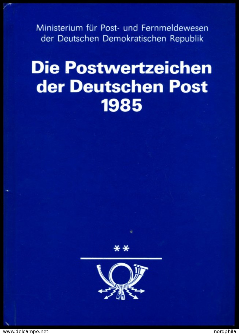 JAHRESZUSAMMENSTELLUNGEN J 2 , 1985, Jahreszusammenstellung, Pracht, Mi. 80.- - Andere & Zonder Classificatie