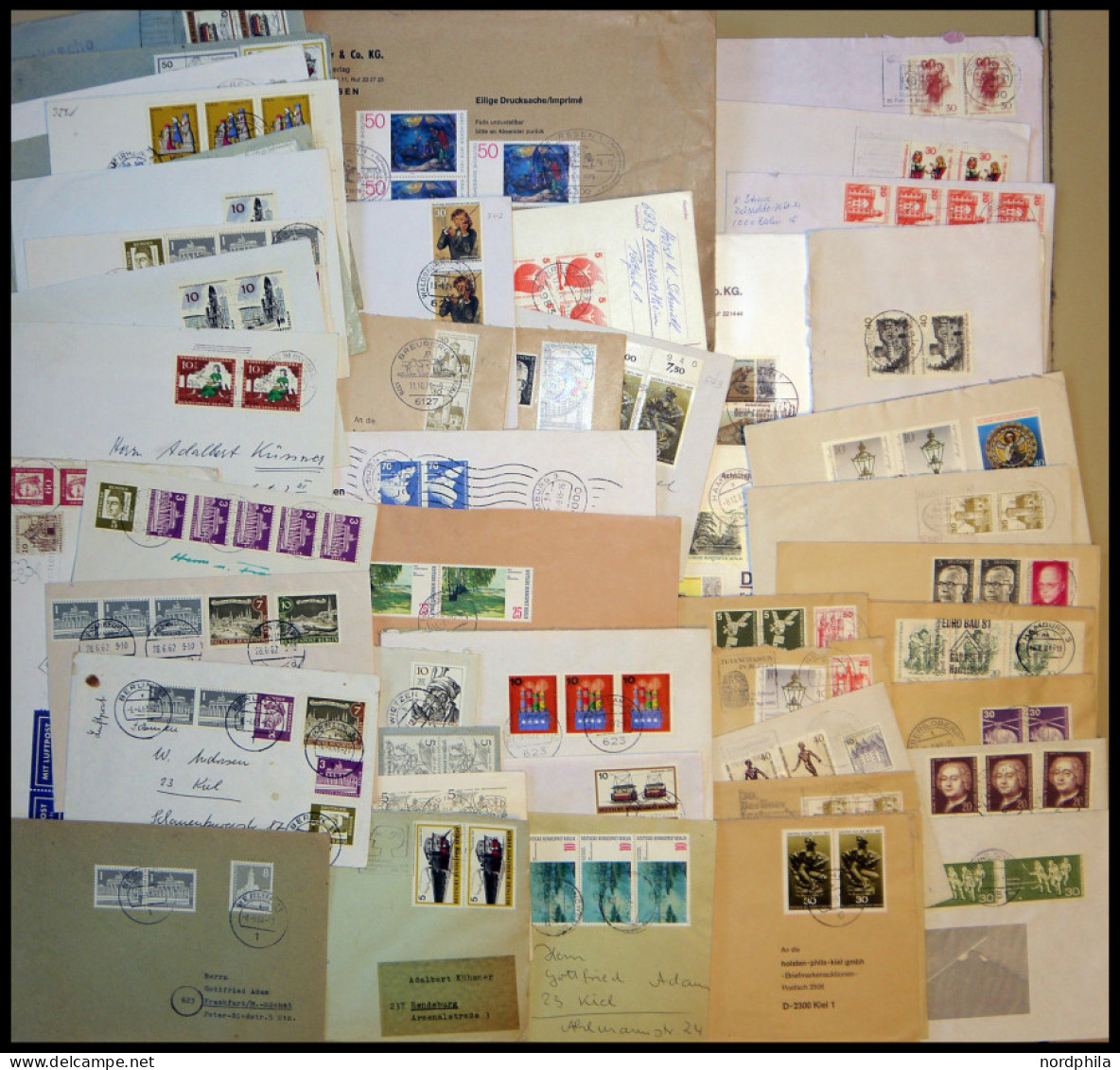 LOTS 1962-91, Kleine Partie Mit 50 Belegen, Feinst/Pracht - Other & Unclassified