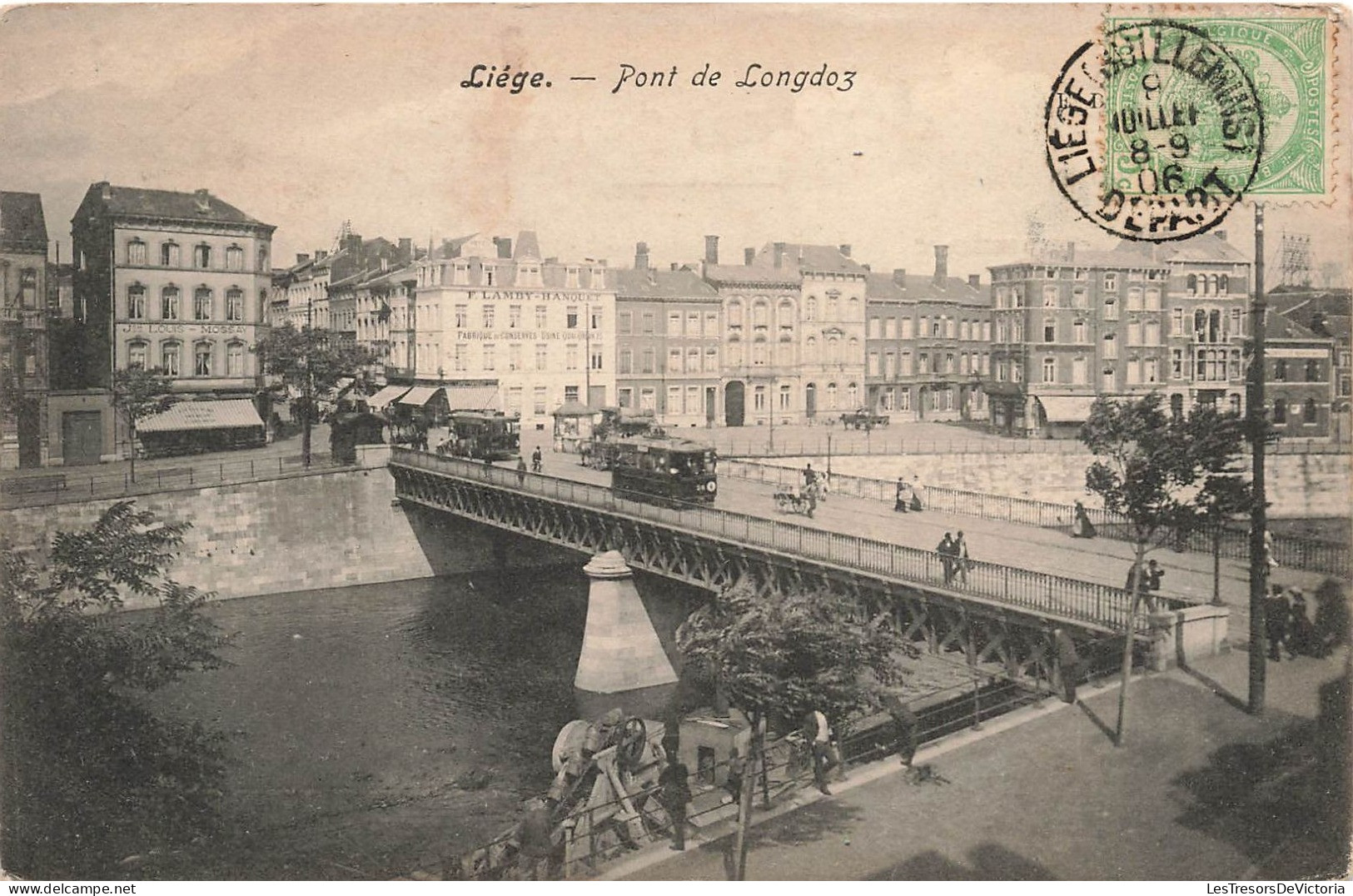 BELGIQUE - Liège - Pont De Longdoz  - Carte Postale Ancienne - Lüttich