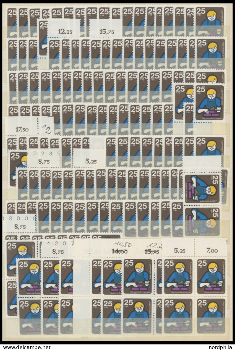 ENGROS 800-03 , 1974, Jugend, 160 Postfrische Prachtsätze, Pracht, Mi. 1120.- - Sonstige & Ohne Zuordnung