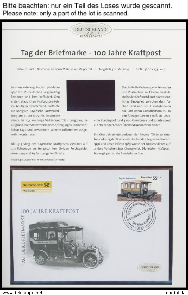 JAHRGÄNGE 2434-2504 BRIEF, 2005, Kompletter Jahrgang, Ohne Mi.Nr. 2470 Und Selbstklebende Marken, Auf FDC, Im Deutschlan - Andere & Zonder Classificatie