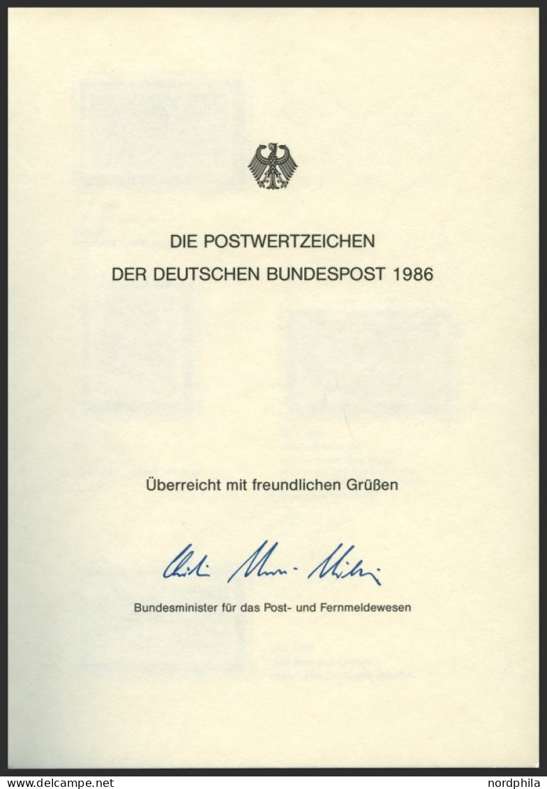 BUND/BERLIN MINISTERJAHRB MJg 86 , 1986, Ministerjahrbuch Gelb, Pracht - Nuevos