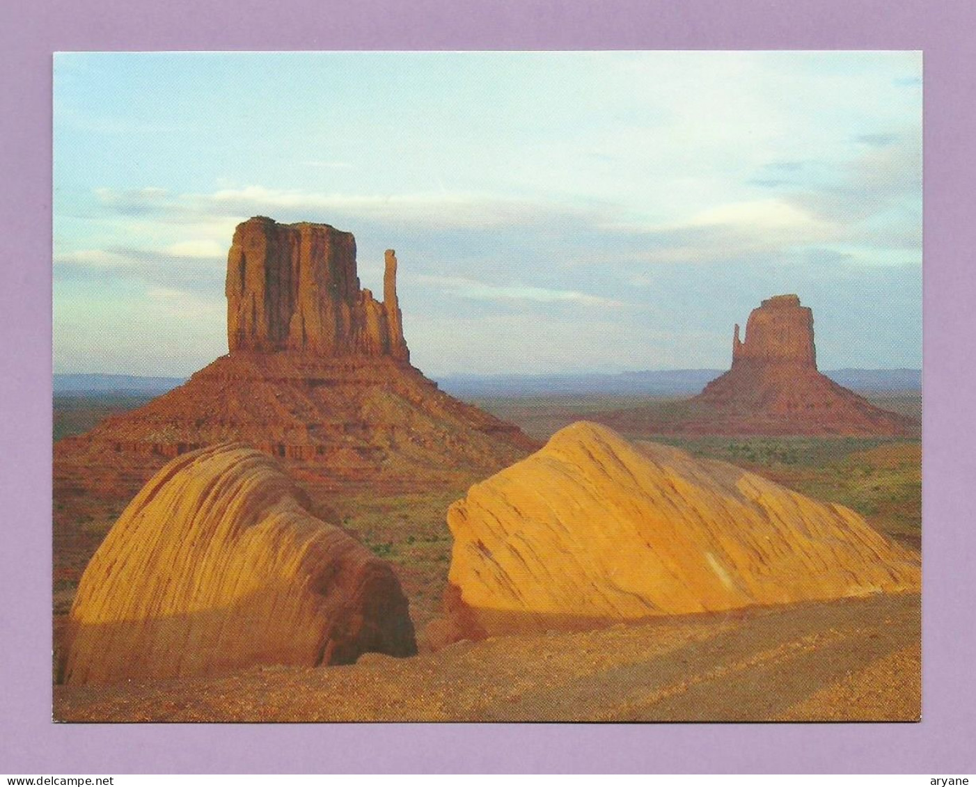 1589- CPM - USA - MONUMENT VALLEY - ARIZONA à La Frontière Avec L'UTAH - 2 - Altri & Non Classificati