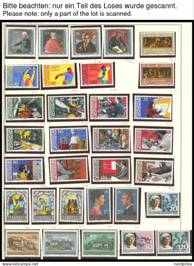 SAMMLUNGEN , 1965-1987, Scheinbar Postfrisch Komplett Auf Seiten, Prachterhaltung - Sammlungen