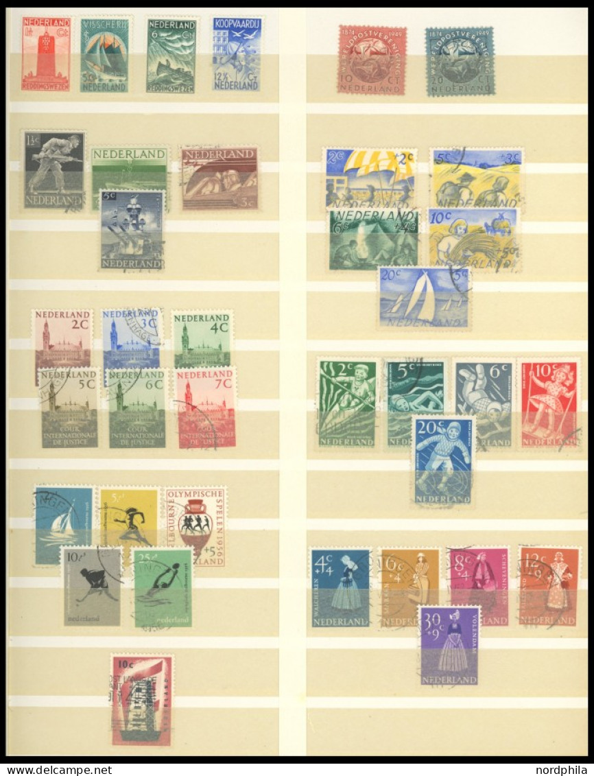 SAMMLUNGEN, LOTS O,, , Sammlung Niederlande Von Ca. 1920-68 Mit Vielen Mittleren Sätzen, Feinst/Pracht, Besichtigen! - Collections