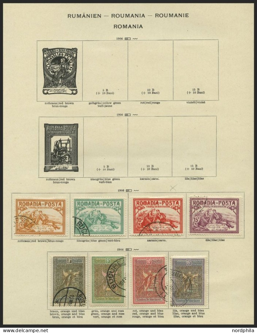 SAMMLUNGEN, LOTS o, , 1866-1941, alter Sammlungsteil auf Seiten, etwas unterschiedliche Erhaltung, Mi. nach Angabe ca. 1