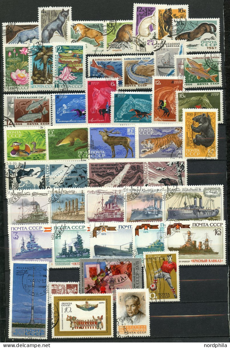 SAMMLUNGEN, LOTS 1858/1973, Kleine Partie Verschiedener Werte, Etwas Unterschiedlich, Mi. über 300.- - Collections