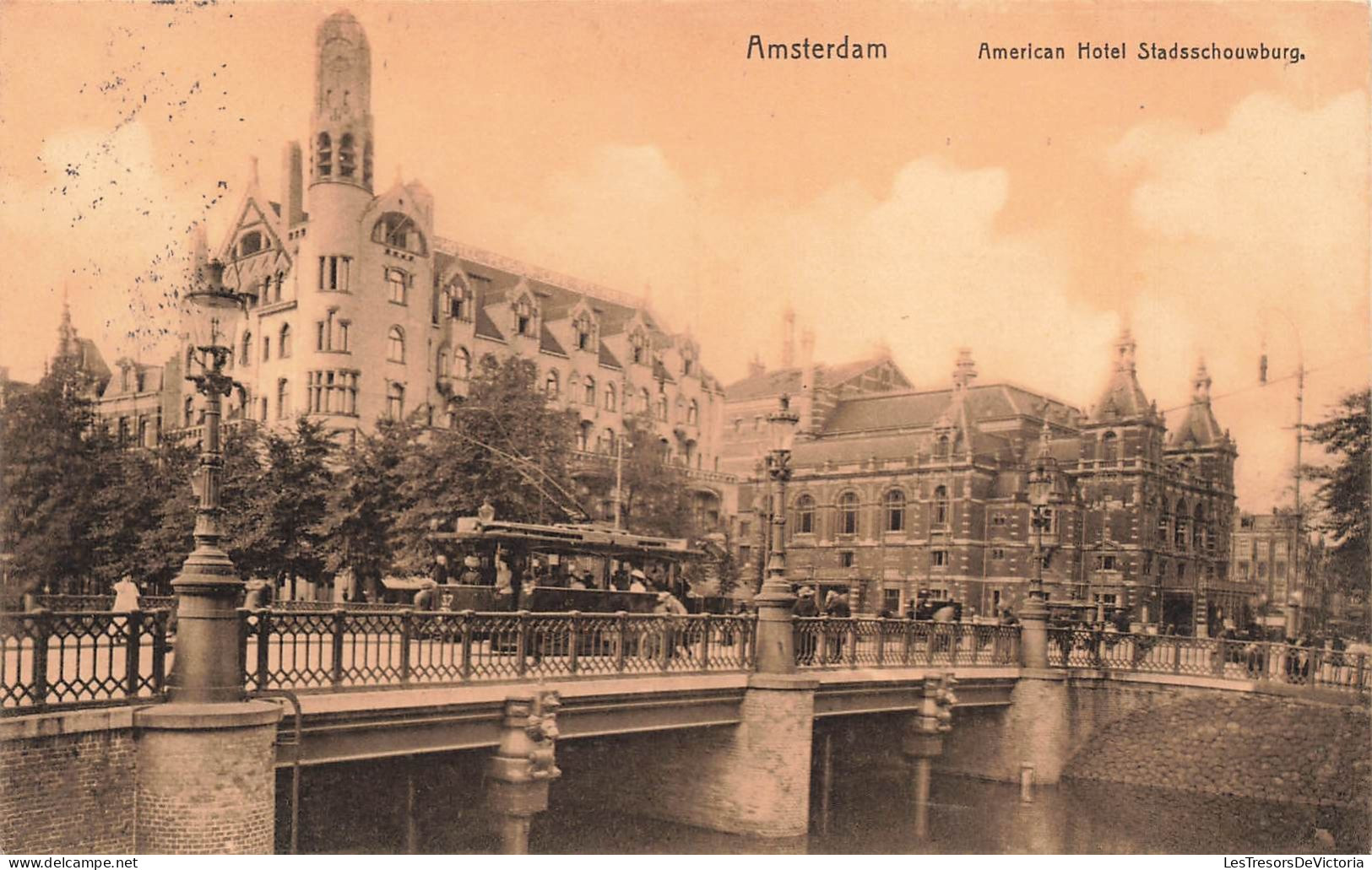 PAYS-BAS - Amsterdam - Clayton Hotel Amsterdam American - Carte Postale Ancienne - Amsterdam