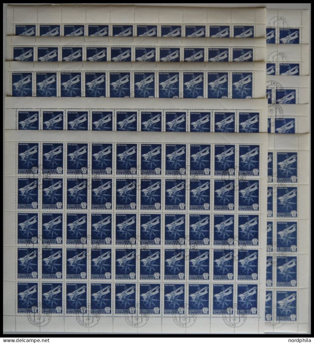 SOWJETUNION 4750 O, 1978, 32 K. Orden Und Symbole Der Sowjetunion In 10 Kompletten Bogen (50), Pracht, Mi. 250.- - Used Stamps