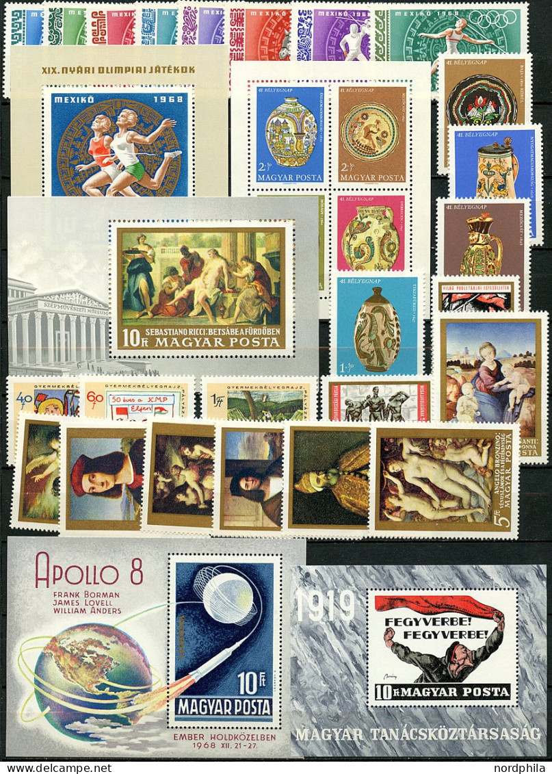 UNGARN 712 , Ungarn 1940-1971, Kleine Sammlung Postfrischer Marken Aus Dem Zeitraum 1940 Bis 1971, Ab Nr. 712 Bis Nr. 26 - Sonstige & Ohne Zuordnung