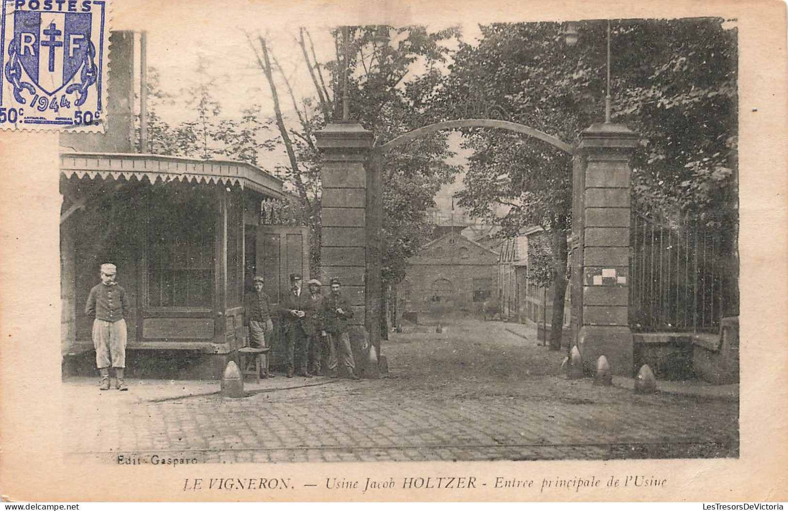 FRANCE - Le Vigneron - Usine Jacob Holtzer - Entrée Principale De L'usine - Carte Postale Ancienne - Molsheim