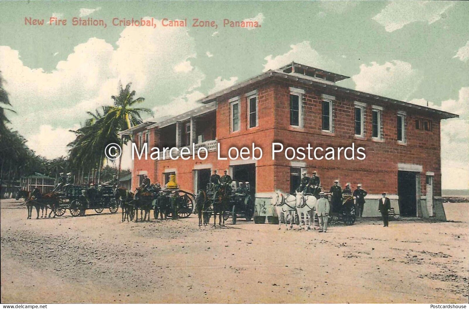 PANAMA CRISTOBAL CANAL ZONE NEW FIRE STATION ED. MADURO - Panama