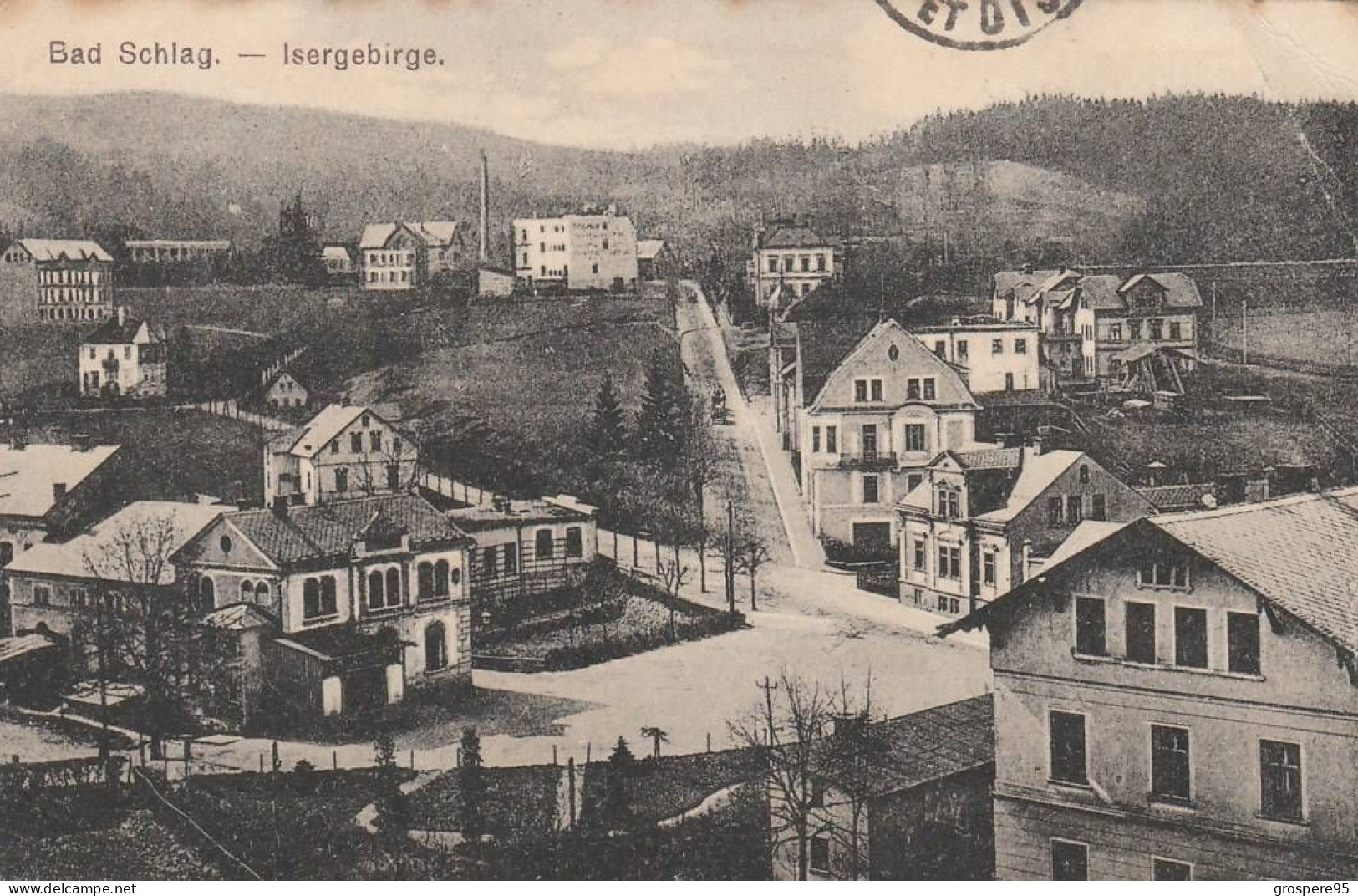 BAD SCHLAG ISERGEBIRGE 1919 Rare - Ohne Zuordnung