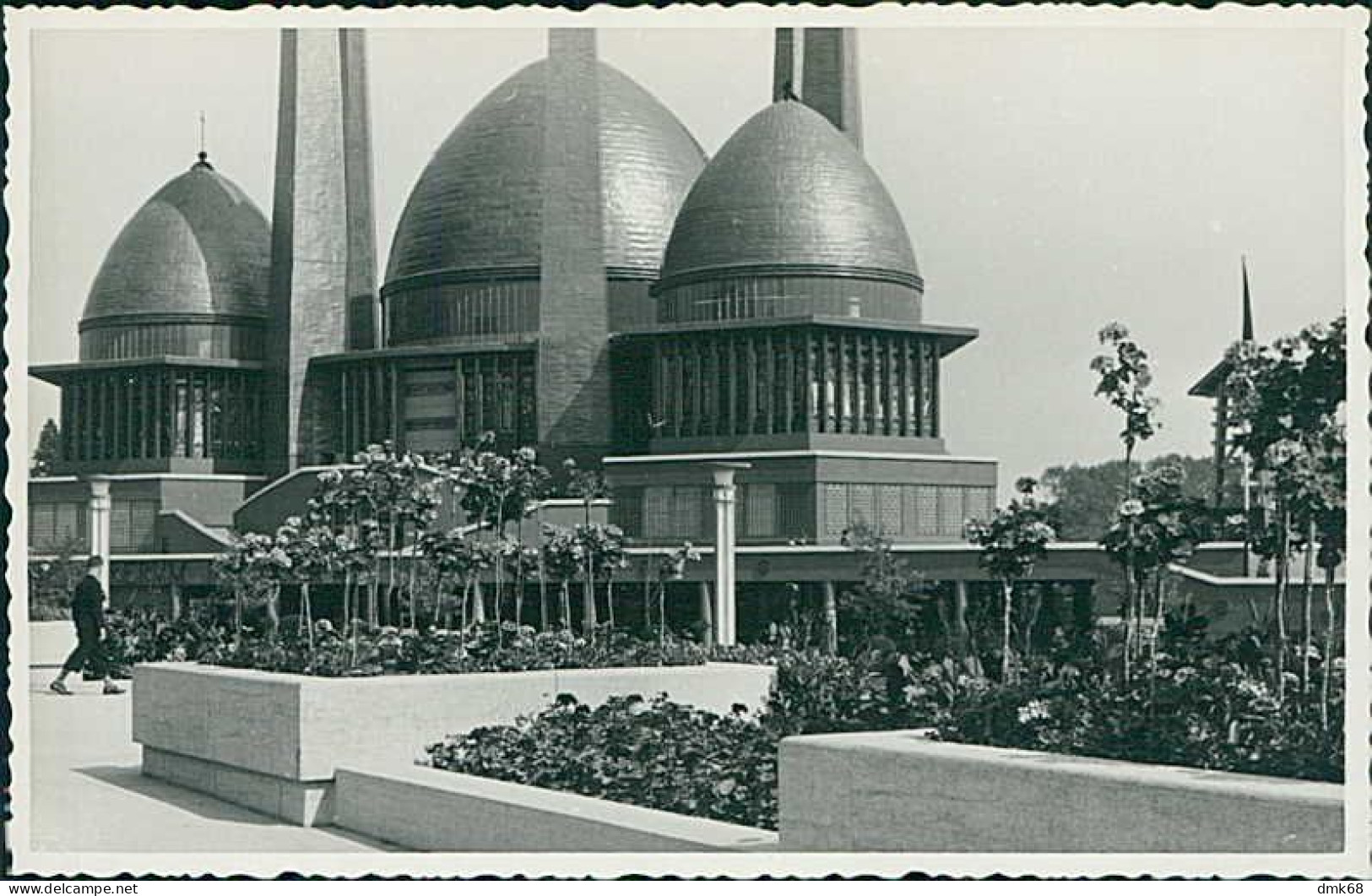 BELGIUM - BRUXELLES - EXPOSITION - RERUM NOVARUM  - RPPC POSTCARD - 1935 (16936) - Markets