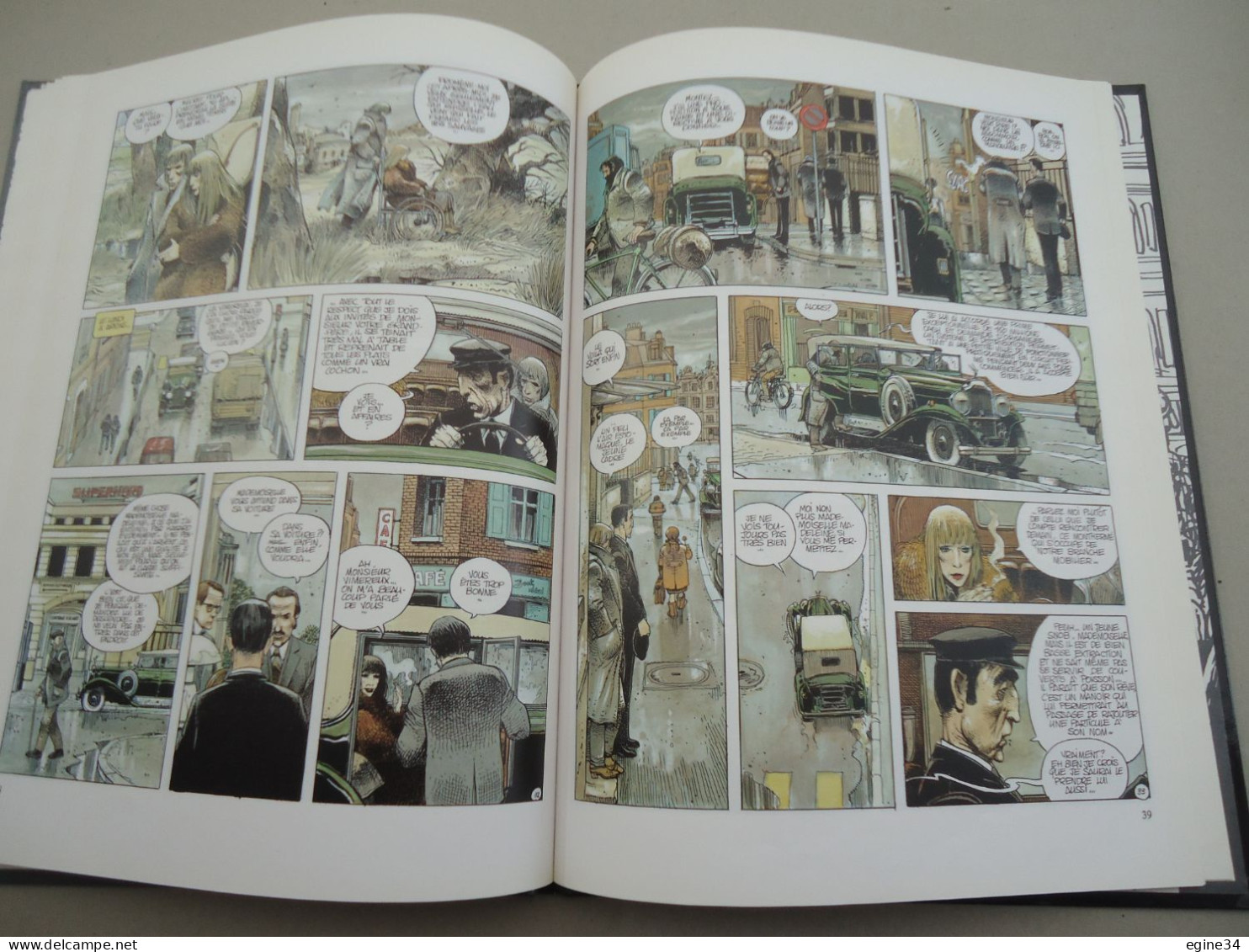 Dargaud - P. Christin E. Bilal - La Ville qui n'Existait Pas - 1989 - Histoires Fantastiques