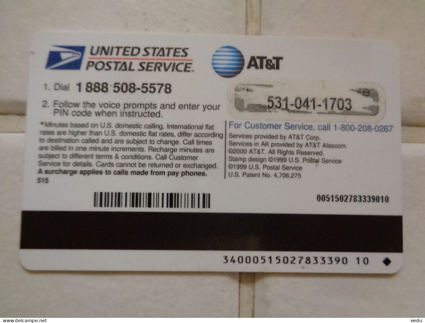 USA Phonecard - AT&T