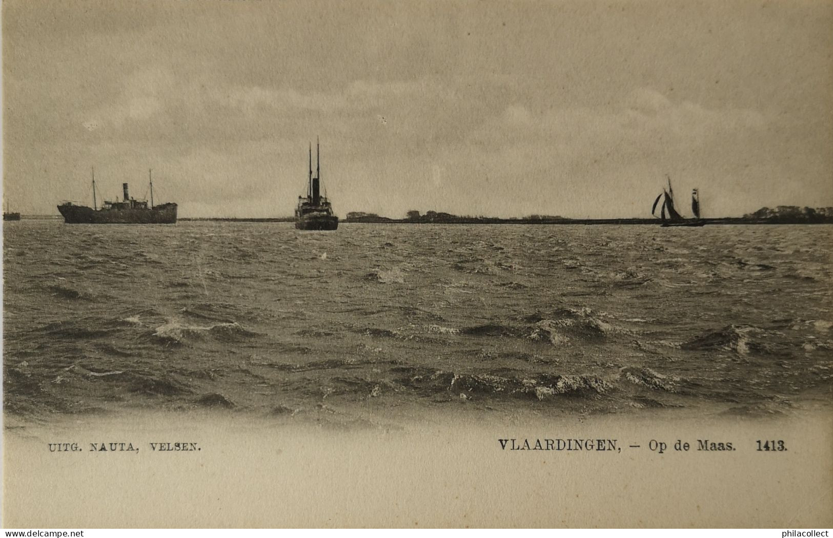 Vlaardingen // Op De Maas Ca 1900 Nauta - Vlaardingen