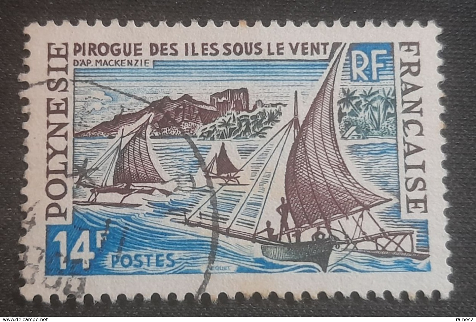 Océanie > Polynésie Française > 1958-1969 >   N°39 - Gebruikt