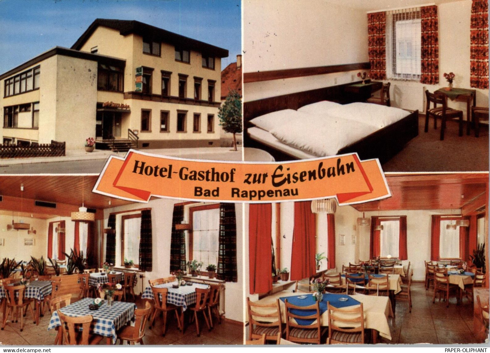 6927 BAD RAPPENAU, Hotel - Gasthof Zur Eisenbahn - Bad Rappenau