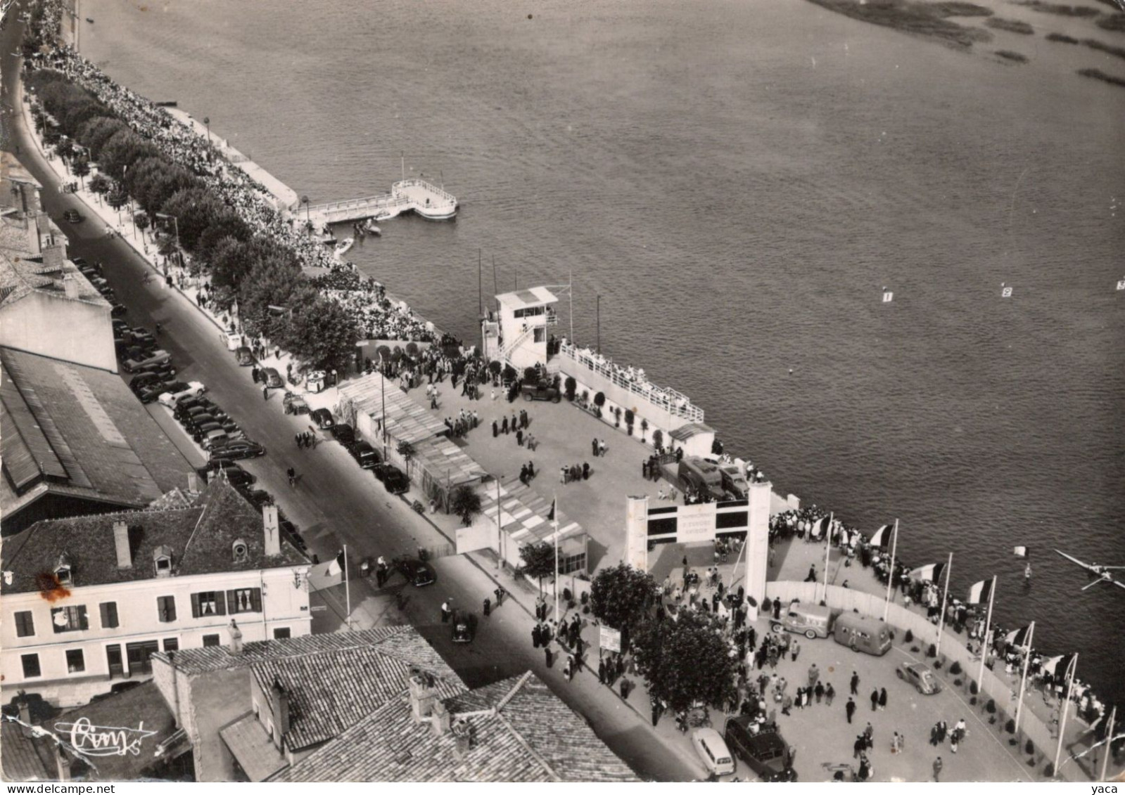 Macon -  Vue Aérienne Des Championnats D'Europe D'aviron 1951 - Aviron