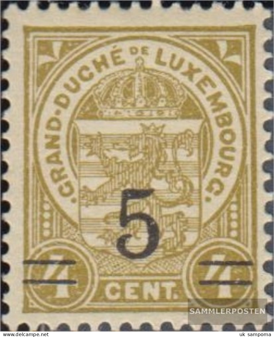 Luxembourg 110 Unmounted Mint / Never Hinged 1915 Print Edition - Otros & Sin Clasificación