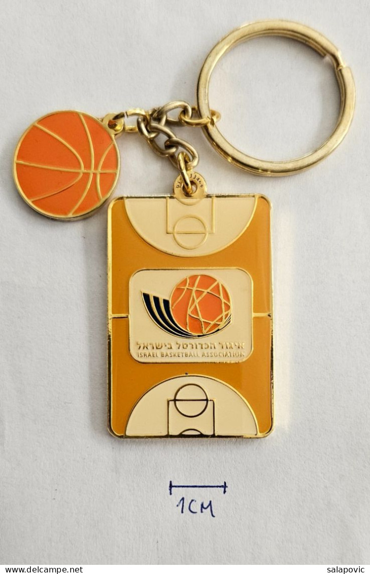 Israel Basketball Federation Association Pendant Keyring  PRIV-1/1 - Uniformes, Recordatorios & Misc