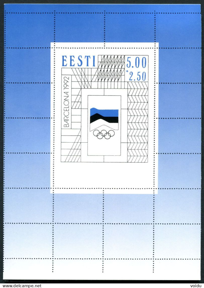ESTONIA 1992  ** NB!   Full Year ! - Estonie