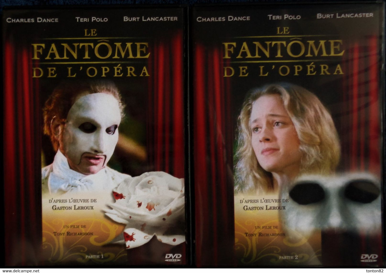 Le Fantôme De L'Opéra ( D'après Gaston Leroux ) - En Deux Parties - Burt Lancaster - Teri Polo - Charles Dance . - Policiers