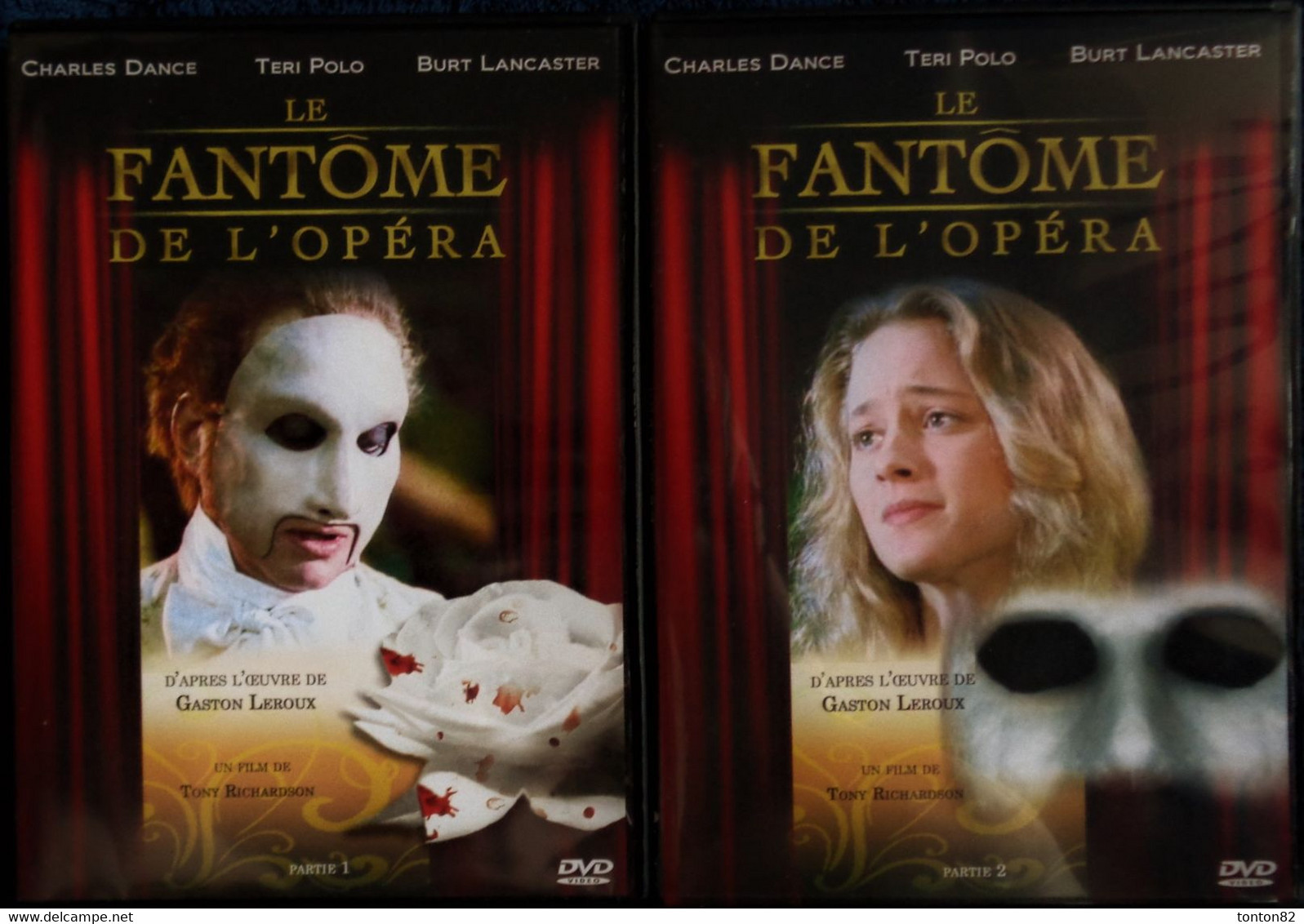 Le Fantôme De L'Opéra ( D'après Gaston Leroux ) - En Deux Parties - Burt Lancaster - Teri Polo - Charles Dance . - Crime