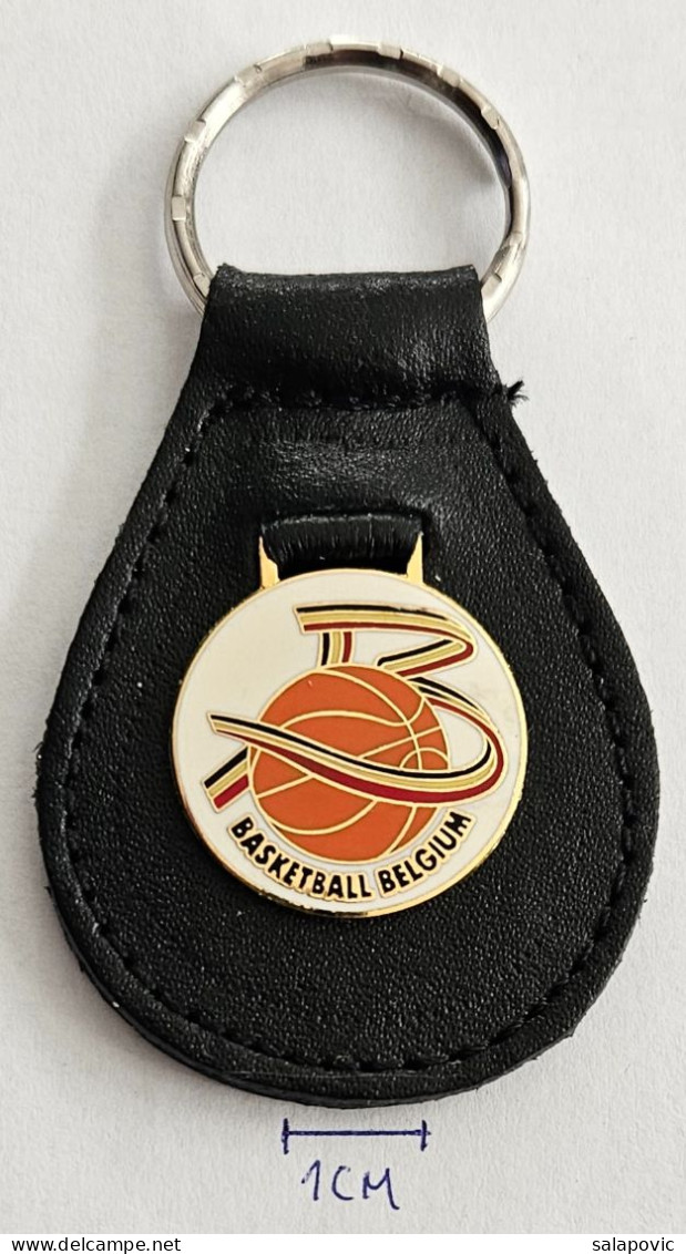 Belgium Basketball Federation Association Pendant Keyring  PRIV-1/1 - Bekleidung, Souvenirs Und Sonstige