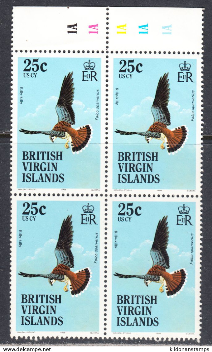 British Virgin Islands 1985 Mint No Hinge, Block, Sc# ,SG 652 - British Virgin Islands
