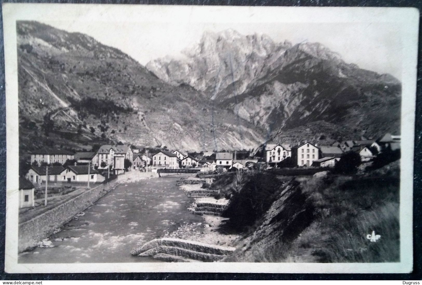 Cpa L'Argentiere . Vue Sur La Durance - L'Argentiere La Besse