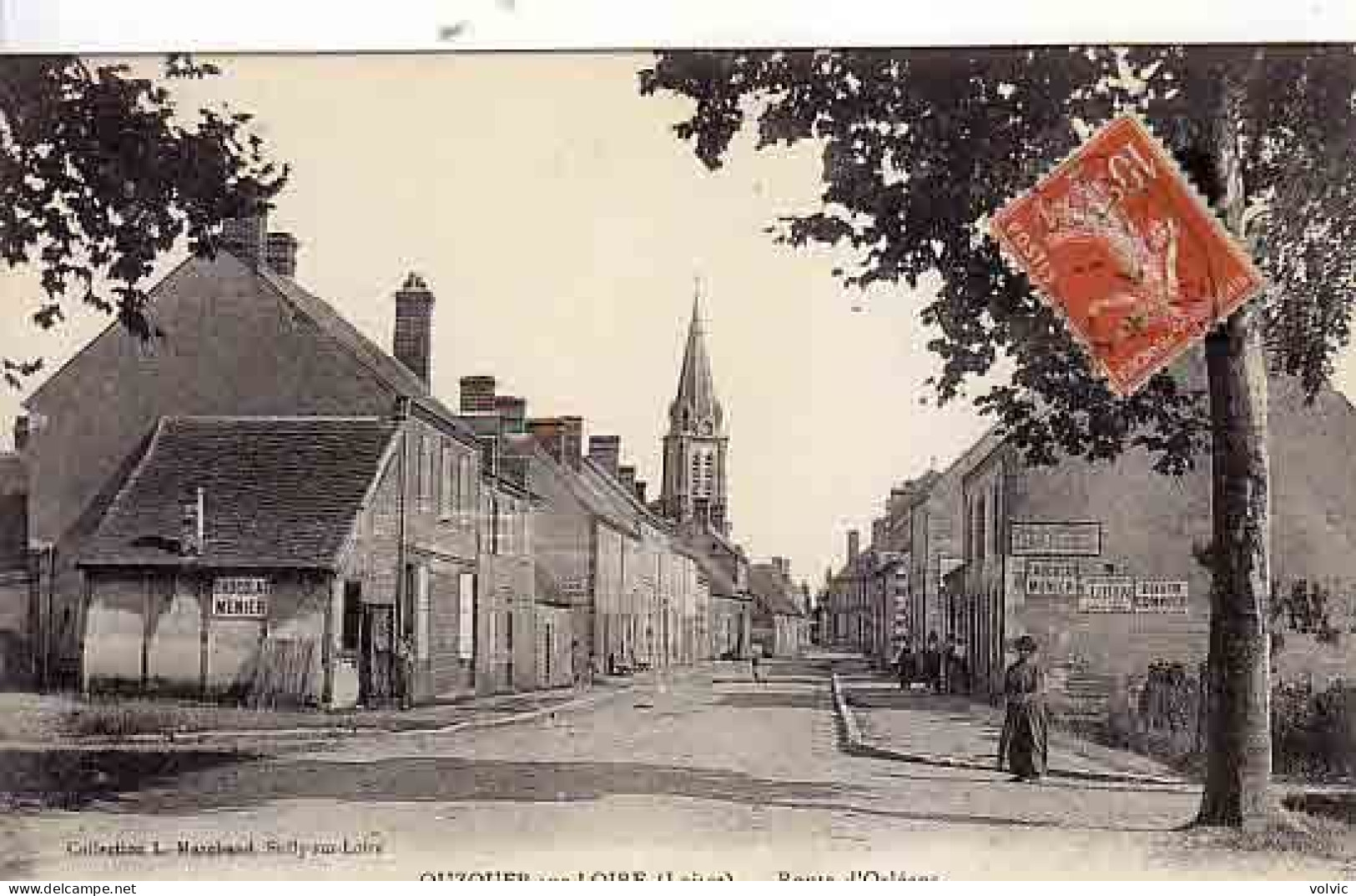 45 - OUZOUER-sur-LOIRE - Route D'Orléans - Ouzouer Sur Loire