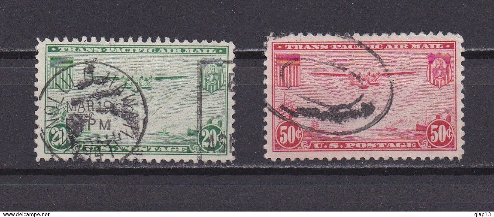 ETATS-UNIS 1937 PA N°22/23 OBLITERE - 1a. 1918-1940 Usati