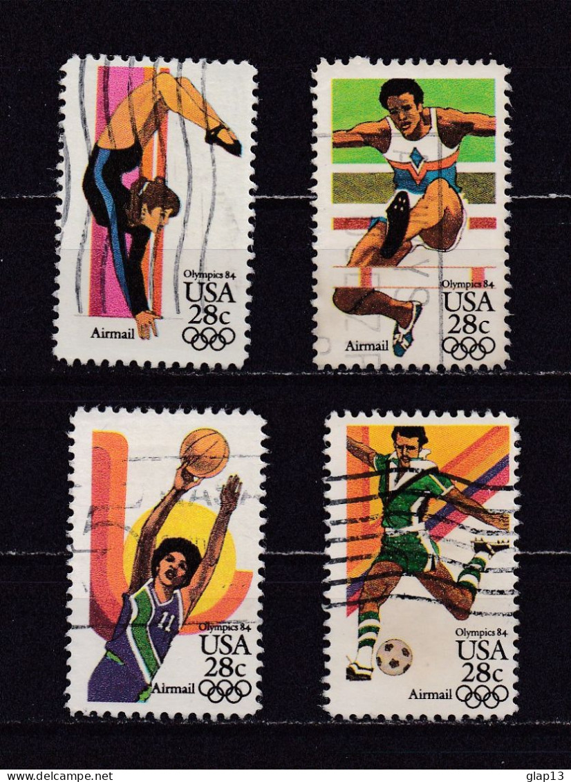 ETATS-UNIS 1983 PA N°99/02 OBLITERE JEUX OLYMPIQUES DE LOS ANGELES - 3a. 1961-… Gebraucht