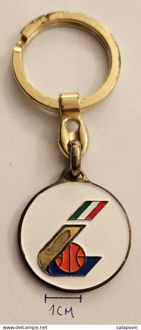Italy Basketball Federation Association Pendant Keyring  PRIV-1/2 - Abbigliamento, Souvenirs & Varie