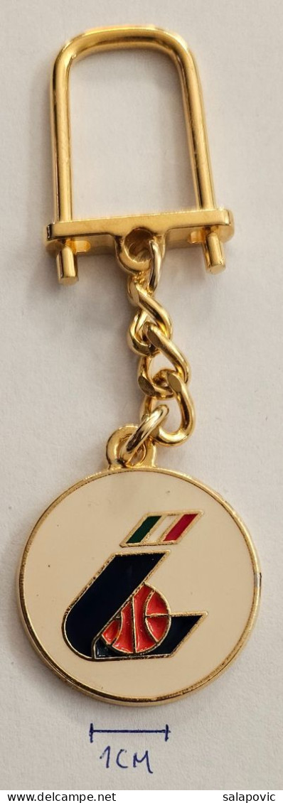Italy Basketball Federation Association Pendant Keyring  PRIV-1/2 - Apparel, Souvenirs & Other