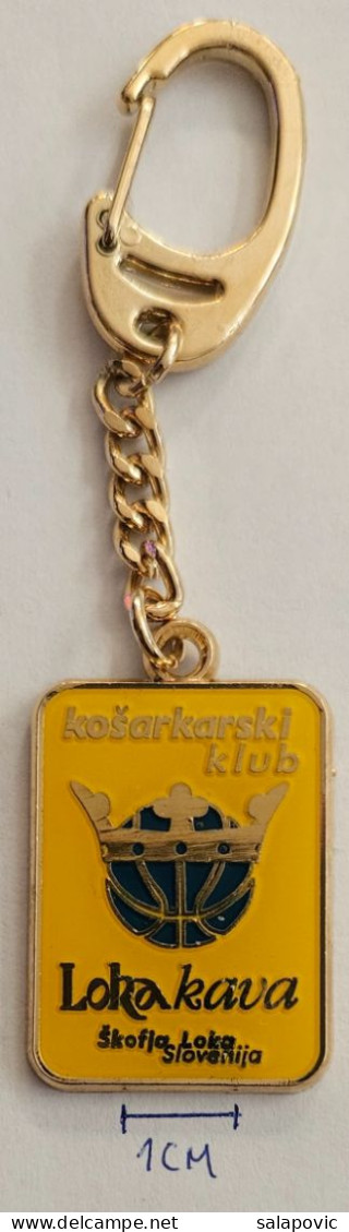 Skofja Loka Slovenia Basketball Club  Pendant Keyring  PRIV-1/2 - Kleding, Souvenirs & Andere