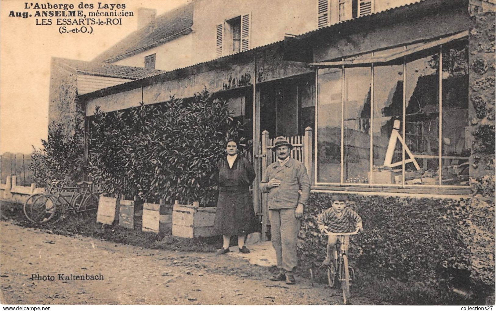 78-LES-ESSARTS-LE-ROI- L'AUBERGE DES LAYES - Les Essarts Le Roi