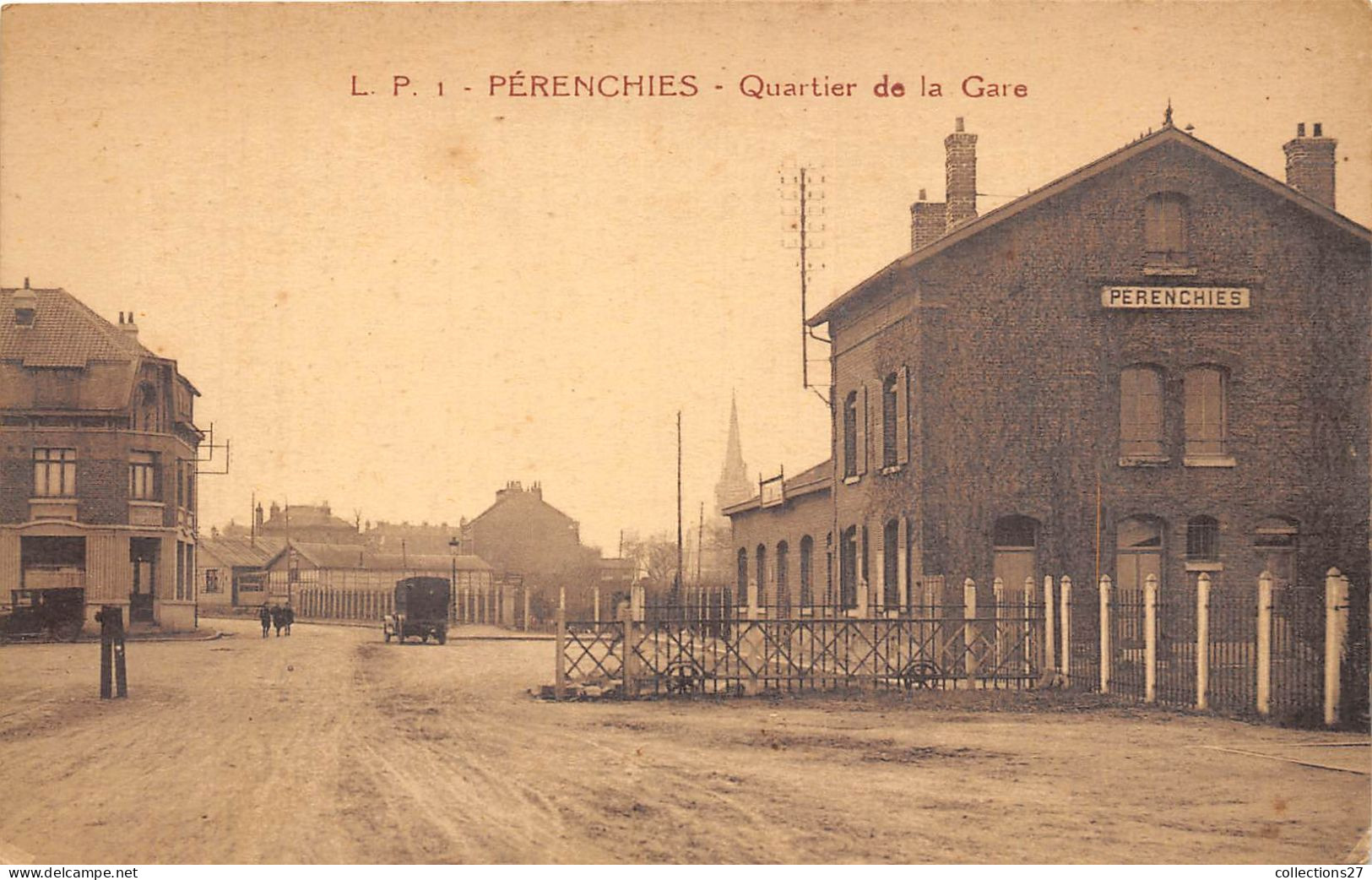 59-PERENCHIES- QUARTIER DE LA GARE - Autres & Non Classés