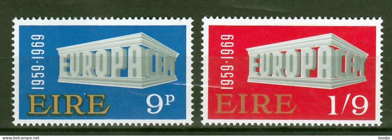 Ierland  Europa Cept 1969 Postfris - 1969