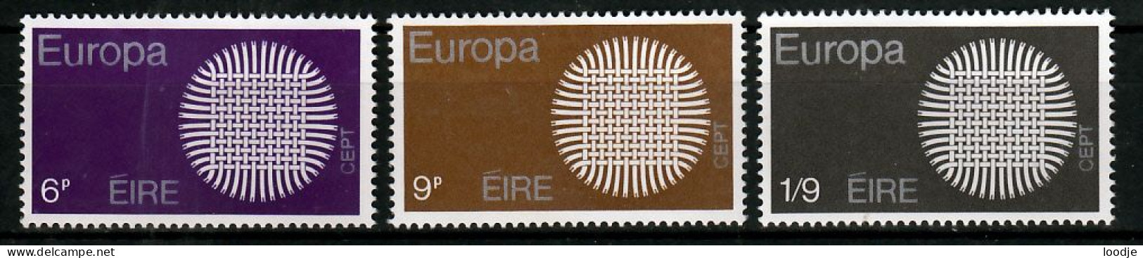 Ierland Europa Cept 1970 Postfris - 1970