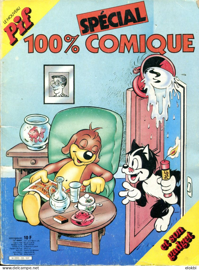 Pif 100 % Comique N°33 (septembre 1983) - Pif - Autres