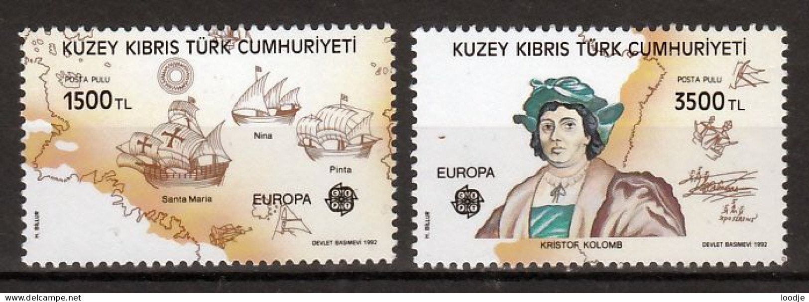 Cyprus(Turkije)  Europa Cept 1992 Postfris - 1992