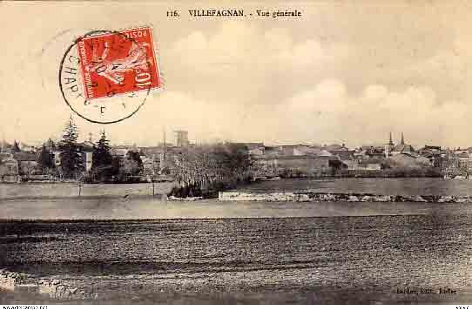 16 - VILLEFAGNAN - Vue Générale - Villefagnan